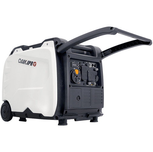 W46560431 Ultra-silent frequency conversion generator white + gray 4500W portable generator electric start, fuel tank 8.3L, load running for 50h W46560431 Ultra-silent frequency conversion generator white + gray 4500W portable generator electric start, fuel tank 8.3L, load running for 50h